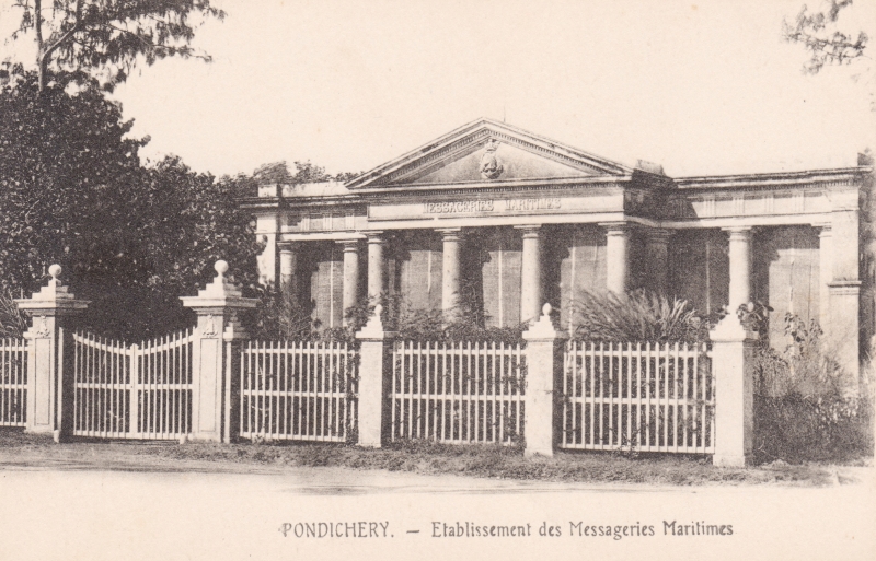 06-03 - Pondichery - Messageries maritimes - 1